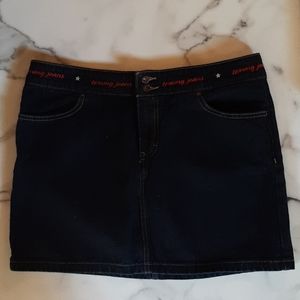 ❌SOLD❌ Tommy Jeans dark wash jean skirt